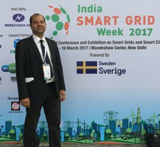 Affectus representant på India Smart Grid Week 2017